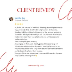 This review from Manisha means so much. I'm proud to offer a service that is not only professional and hygienic but also convenient and budget-friendly compared to other options.