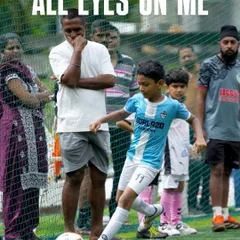 The pressure of the game, the focus in his eyes, and the proud parents watching from the sidelines. We train our players to thrive in these moments.