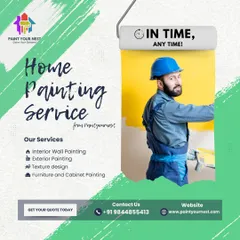 My services cover everything from interior and exterior walls to texture design and cabinet painting. I promise on time service, every time, ensuring your project is completed efficiently.