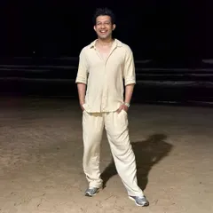 A candid shot from a beach in Goa at night. My life involves a lot of travel for gigs, and I make sure to soak in the moments.