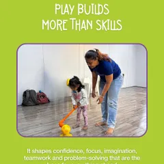 Play is serious work for a child. It shapes confidence, sharpens focus, and sparks imagination. Through our play-based activities, we help children build the foundational teamwork and problem-solving skills they'll need for everything ahead.