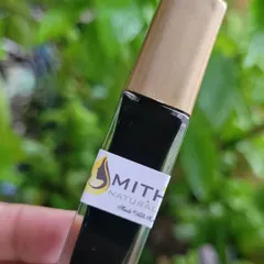 Another view of my natural, homemade mascara. The formula is completely chemical-free, ensuring it's safe for everyone to use.