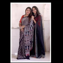 With my hardworking co-partner for the Nari Utkarsh Samiti mehendi classes. Collaboration and mutual support are key to organizing successful workshops.