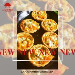 Explore our latest menu additions, like these delicious mini tarts, and book your reservations for a joyful Christmas and New Year celebration.