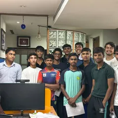 A group photo of our 16 young players at the SUMONA Institute of Performance Excellence. This visit was a significant step in our commitment to integrating science with sports to build the champions of tomorrow.