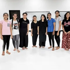 The happy faces after a challenging and rewarding contemporary choreography workshop. We believe that learning happens best in a positive and encouraging environment. This picture captures the sense of accomplishment and camaraderie that we strive to foster in every session.