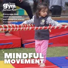 Balancing on our soft equipment requires focus and thoughtful energy. We create a supportive environment where children can practice new skills at their own pace, building physical and mental strength.