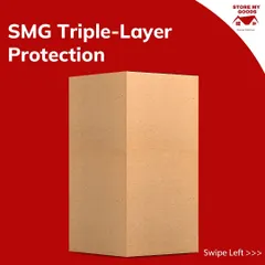 I use a special three-layer packing method to give your items, especially the fragile ones, the best possible protection during transit and storage. Your goods are wrapped in multiple protective layers to keep them safe from damage.