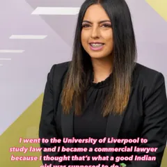I went to university to study law because I thought that's what a good Indian girl was supposed to do. But I was miserable and at my heaviest. My journey has been about finding my own path, both in my career and my health.