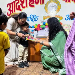 Donating notebooks and sharing a moment with the children. Coming from an underprivileged background myself, I know firsthand how much education can change a life.