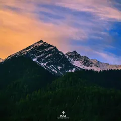 My 'kadak' editing style in action. This shot of a Himalayan peak showcases how I enhance natural colors to create a vibrant, high-impact landscape photograph.
