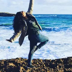 Finding a moment to dance by the ocean. Nature is a huge source of inspiration for me, and its rhythms often find their way into the fluid, dynamic choreography I create.