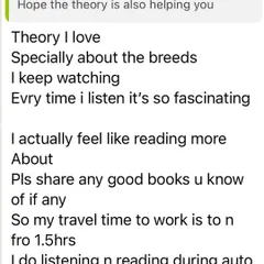 This client's dedication to learning, even during her commute, is so inspiring. My goal is to provide accessible education that fits into the busy lives of pet parents, giving them the knowledge they need to succeed.