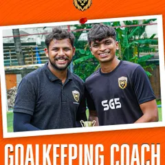 Meet our Head Goalkeeping Coach, Aditya Waghela. He is dedicated to mentoring our keepers and shaping them into confident and skilled players.