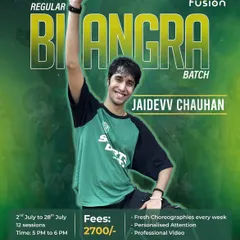 Join our regular Bhangra batch with Jaidevv Chauhan. You get 12 sessions of learning, new choreography every week, personalized guidance, and a professional performance video.