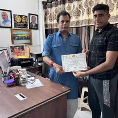 Presenting the KIO affiliation certificate to the Delhi Police Karate Team. Their membership, along with the Indian Army and Assam Rifles, validates our position as the official choice for elite forces.