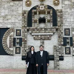 A moment of success at the Delhi High Court with my colleague. We secured bail for a client who had been incarcerated for nearly six years in a murder case, after three previous bail denials. Our detailed investigation exposed critical flaws in the prosecution's evidence, particularly a suspicious weapon recovery, which was key to obtaining his release.