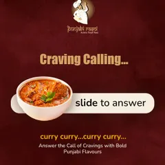 When your craving is calling, you just have to slide to answer. Nothing hits the spot like a delicious, hot curry from us.