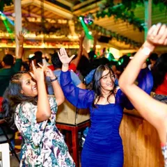 Pure joy and energy on the dance floor. My sets are designed to get everyone moving, mixing popular Bollywood hits with high-tempo Punjabi beats.