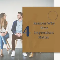An introduction to the four reasons why first impressions matter. That initial interaction sets the stage for future opportunities, making it crucial to present yourself with confidence and professionalism. (Also includes ID 66).