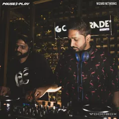 A focused moment from a high-energy night at Raahi, playing alongside MKSHFT and Shivansh Fiction. These events are all about bringing together different styles of dance music, from commercial EDM to Hip Hop.