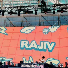 Another wide shot from the Zomaland stage. I was honored to be on the same lineup as huge names like Nucleya, Daler Mehndi, and KRSNA.