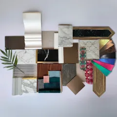The material palette is where a concept becomes tangible. For the Soaltee Hotel, we curated a selection of marbles, metals, woods, and textiles that balance modern luxury with references to local craftsmanship and the natural environment of Nepal.