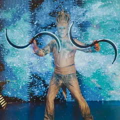 Every element was curated to reflect an intergalactic journey. This included immersive light portals and chrome mannequins to build a universe that felt straight out of a sci-fi dream.