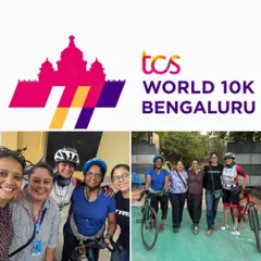 Gearing up for Marshall Duty at the TCS World 10K. It's our way of giving back to the running community and ensuring a great race for everyone.