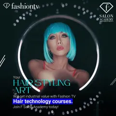 With a certificate from Fashion TV Paris, your hairstyling art gains international value. Our courses give you the industrial knowledge and practical skills to succeed in the competitive beauty world.