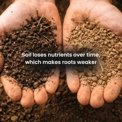 Over time, soil loses its nutrients, which can lead to weaker roots and a struggling plant. We address this with soil conditioning and proper fertilization.