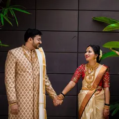 Finding a partner who you can connect with is the most important step. I focus on matching personalities and values, leading to beautiful moments like this one between Pradyumna and Pratheeksha, a couple I had the pleasure of uniting.
