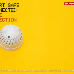 Early warning is critical in a fire. This modern, connected smoke detector provides instant alerts, giving you precious time to react. I install these advanced fire detection systems in both homes and offices.