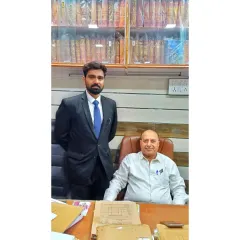 With legal legend Shri Hans Raj Singh. I am proud to carry forward the legacy of such respected advocates.