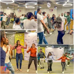 Another look at our corporate flashmobs. We believe that winning in the workplace starts with a happy and engaged team, and we're here to help with that.