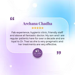 We are grateful for this review from a loyal patient of over a decade. It reflects our commitment to providing a hygienic clinic, a friendly team, and pragmatic, effective treatments for the entire family.