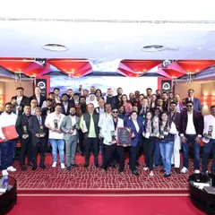 A collection of photos from the Global Architect & Builder Awards. These images capture me and my team accepting the award and celebrating this significant achievement.