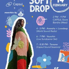 A look at the event poster for a Valentine's Day pop-up we did. We love collaborating with other local brands for pop-ups and events around the city.