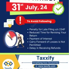 Filing your ITR by the 31st July deadline is crucial to avoid a cascade of negative consequences. As this graphic shows, late filing can result in penalties under section 234F, interest payments, and the inability to carry forward losses. We manage this process to protect you from these costly and unnecessary outcomes.