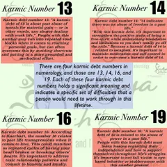 If you often feel stuck or face the same problems again and again, a karmic debt number might be the reason. These numbers, 13, 14, 16, and 19, point to lessons from a past life. Understanding them is the first step to breaking free.