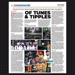Thank you to Our Bangalore Weekly for featuring me in this article on the city's evolving pub culture.