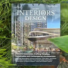 Ending 2024 with a bang! We are honored to be on the cover of Society Interiors & Design's November edition, which focuses on our firm's journey of crafting timeless, sustainable, and contemporary architecture.