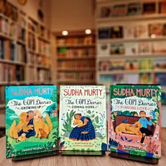 The complete 'Gopi Diaries' series by Sudha Murty, telling the heartwarming story of a dog's life from his own perspective.