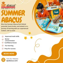 Our Summer Abacus program is the perfect way to boost your child's math skills, concentration, and confidence during the holidays.