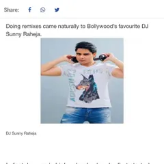 An article from Mid Day that talks about how I got started with remixing back in high school. It's been a long and amazing journey.
