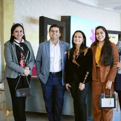 Networking with entrepreneurs at the "Bahikhata" session, where we explored the legal and financial nuances of succession planning in a supportive environment.