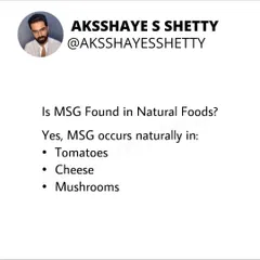 Is MSG or Ajinomoto unhealthy? This series breaks down the myths versus the science. MSG is a flavor enhancer that also occurs naturally in foods like tomatoes and cheese, and can be part of a healthy diet in moderation.