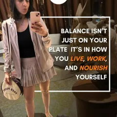 Balance isn't just on your plate. It's in how you live, work, and nourish your whole self. My programs help you find that equilibrium for a truly healthy lifestyle.
