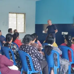 Our coaches and parents attend a workshop with international coach Pierre Lafontaine. We believe in a collaborative approach, ensuring parents are also part of the athlete's development journey.