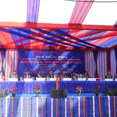 A view of the main stage during our Annual Convocation. The event is a large-scale, formal ceremony where faculty, dignitaries, and families gather to honor the achievements of our graduating students from various institutes, including the Institute for Career Studies.
